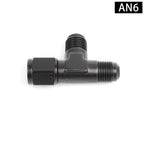 3-Way Tee Fitting Adapter for AN4 AN6 AN8 AN10 AN12 (Female to Male)