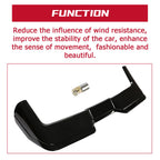 Rear Roof Spoiler for Toyota RAV4 (2019–2023) Glossy Black