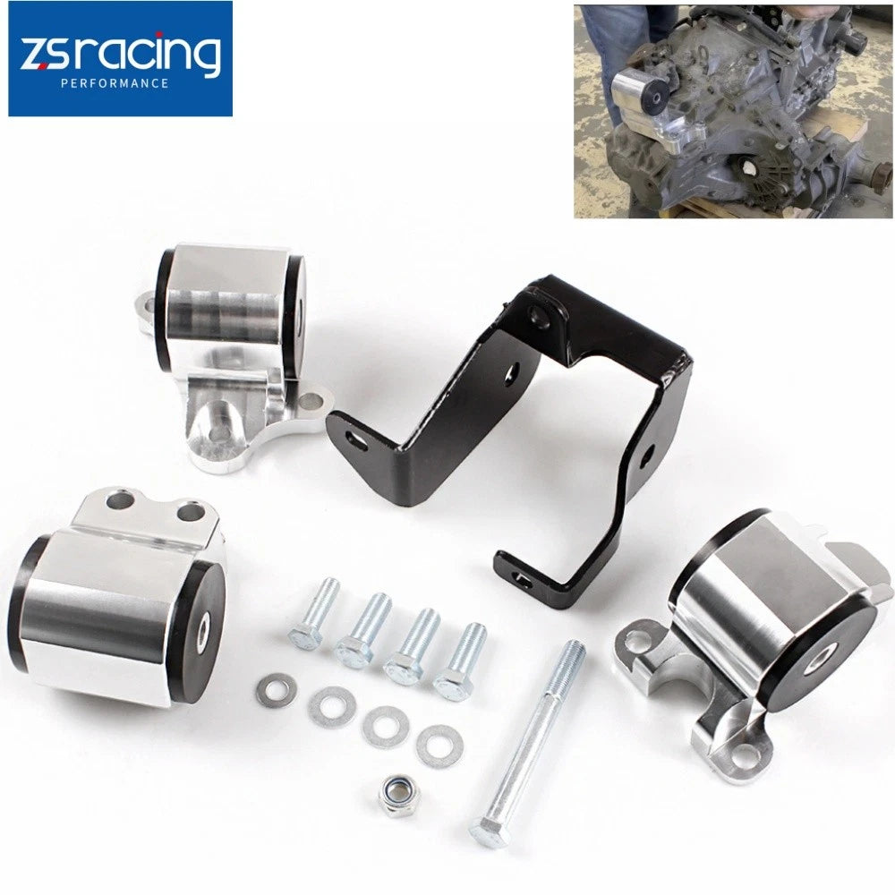 Engine Motor Mounts for Honda Civic EK (1996–2000) Silver B16 B18 B/D Series