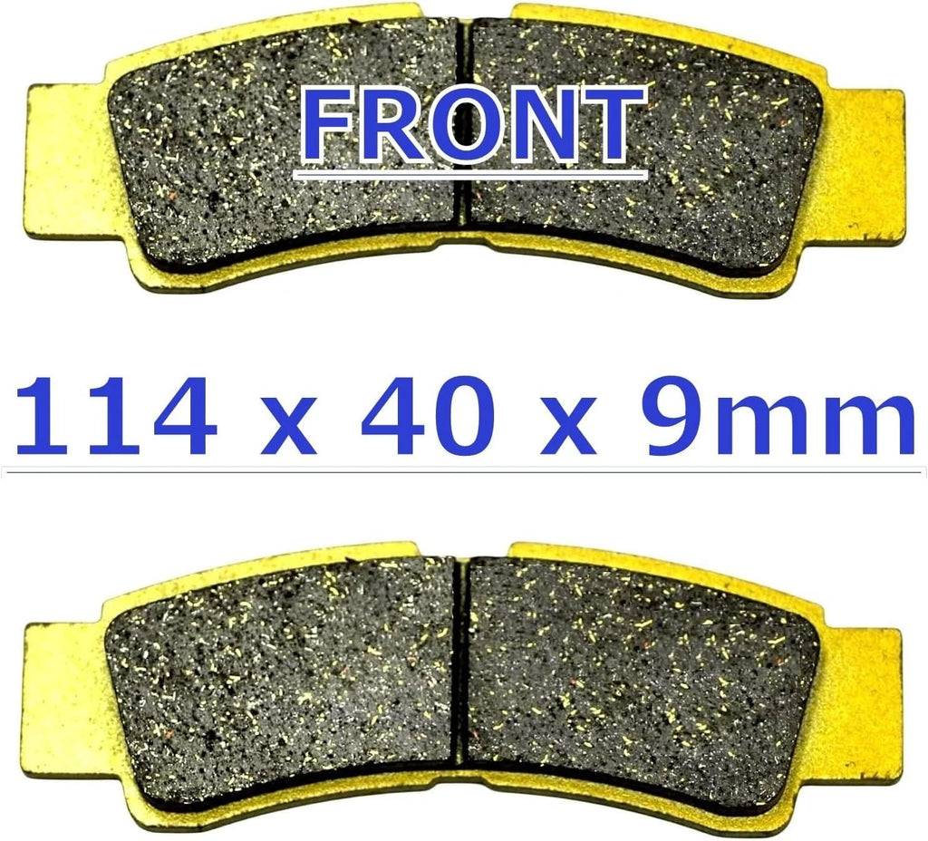 MC Brake Pads for Kawasaki Teryx4 KRX4 1000 (2020–2026) Front Rear