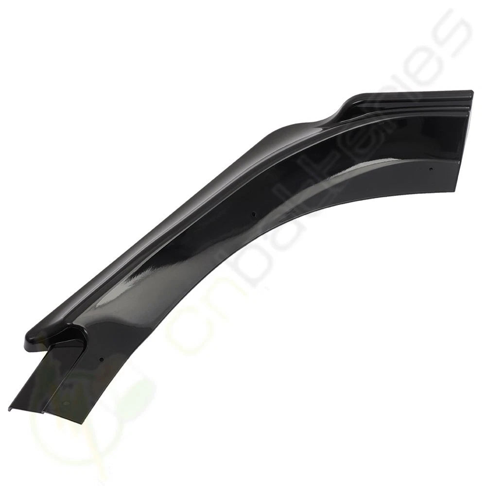 Front Bumper Lip Cover Trim for Hyundai Genesis Coupe (2013–2016) - Painted Black