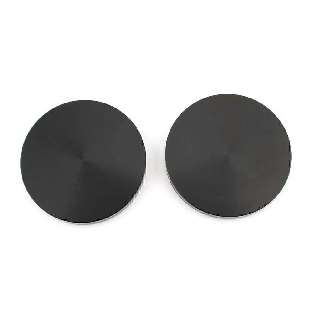 Black Handlebar Riser Top Clamp Covers for Harley Motorcycle