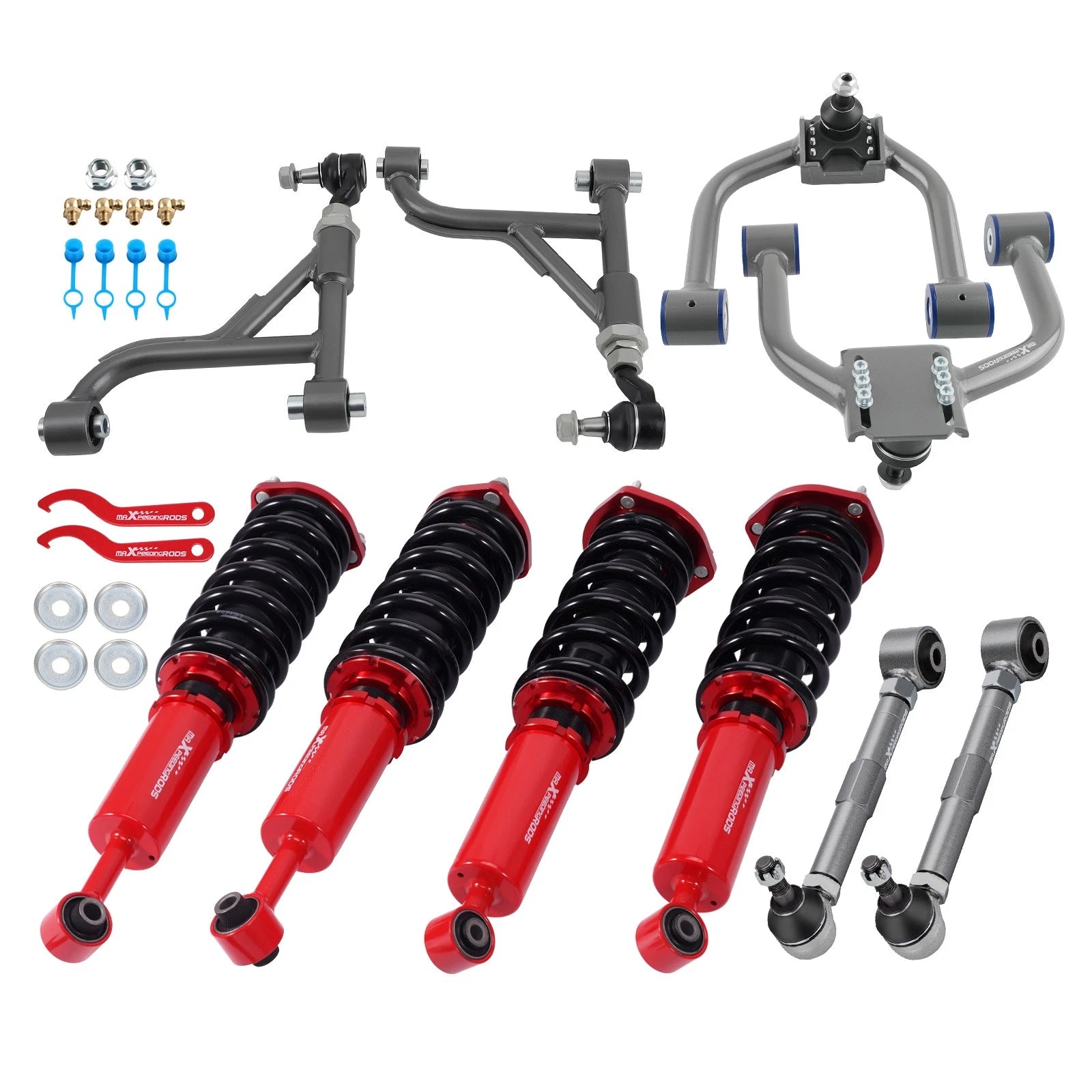 Coilover Camber Control Arms & Toe Arm Suspension Kit for Lexus IS300 (2001-2005)