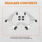 Front Lower Control Arms w/Ball Joint for 2009-2015 Honda Pilot (2pc)
