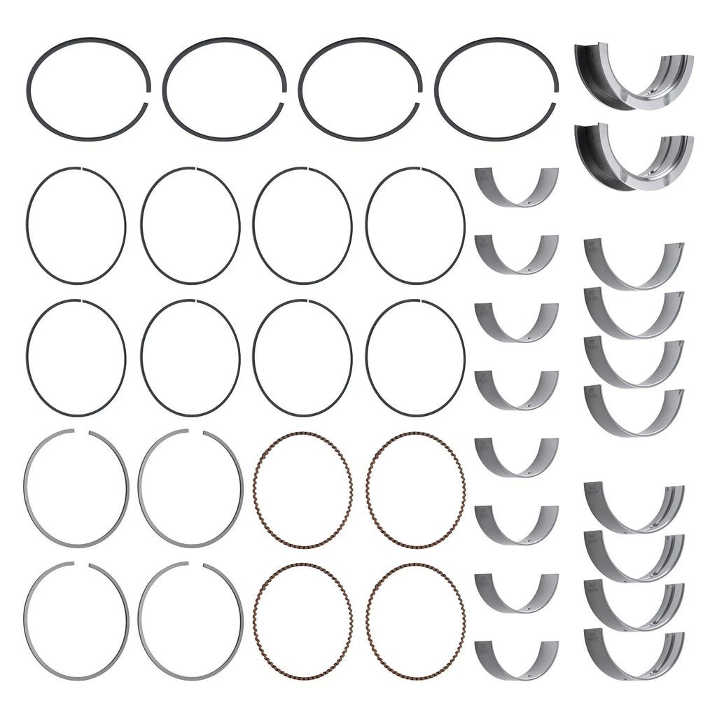 Complete Ring Set for Nissan Pickup/Stanza 2.4L KA24E (1989–1997)