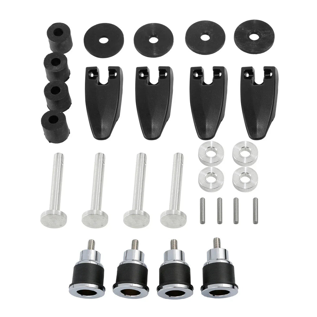 Quick Release Saddlebag Backrest Spools for Indian Chieftain (2014-2024)