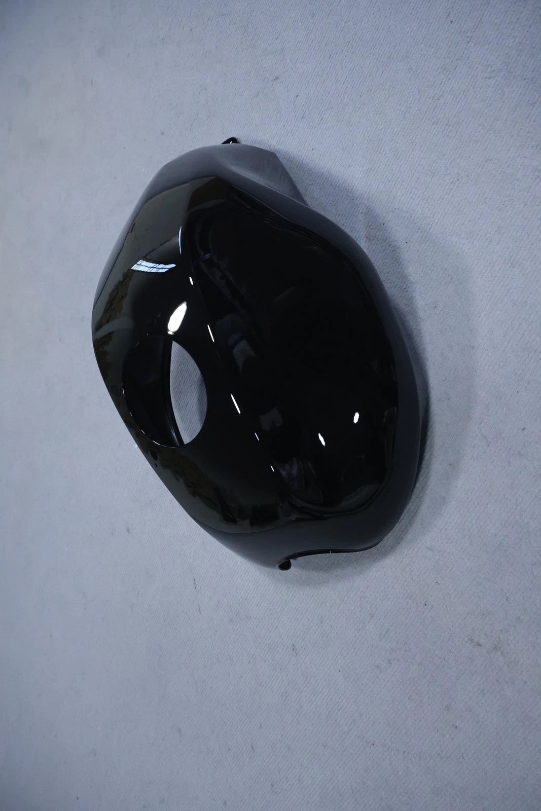 Glossy Black Gas Fuel Tank Cover for Kawasaki Ninja 650R (2009–2011)