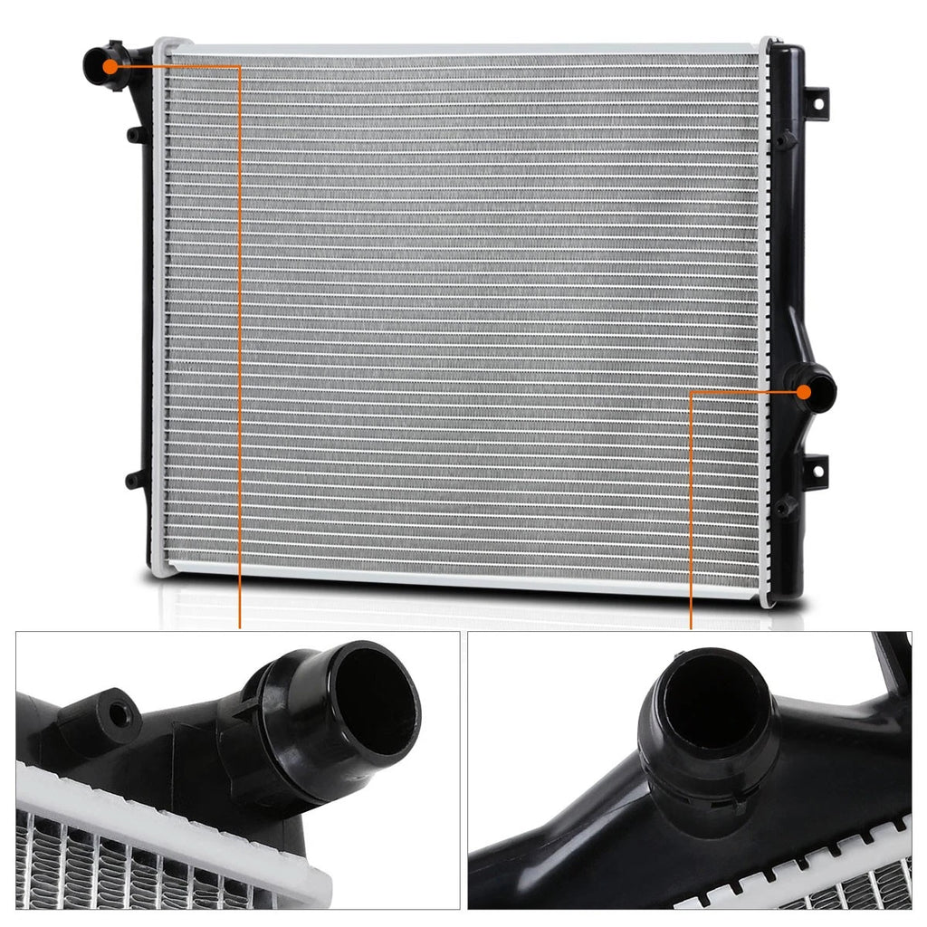 Aluminum Radiator for Audi A3/TT, VW Golf/Gti/Jetta (2004–2015) DPI-2822