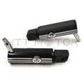 Defiance Footpegs for Harley Davidson Softail Slim FLSL (2018–Present) Black Anodized