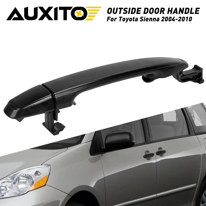 Exterior Door Handle for Toyota Sienna (2011–2020) Front Left Driver Side Black