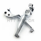 Chrome Skull Adjustable Brake Clutch Levers for Harley Electra Glide Road King (1996–2007)