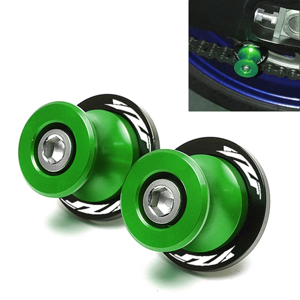1 Pair CNC Swingarm Spools for Yamaha YZF R1 R3 R6 (2000–2023)