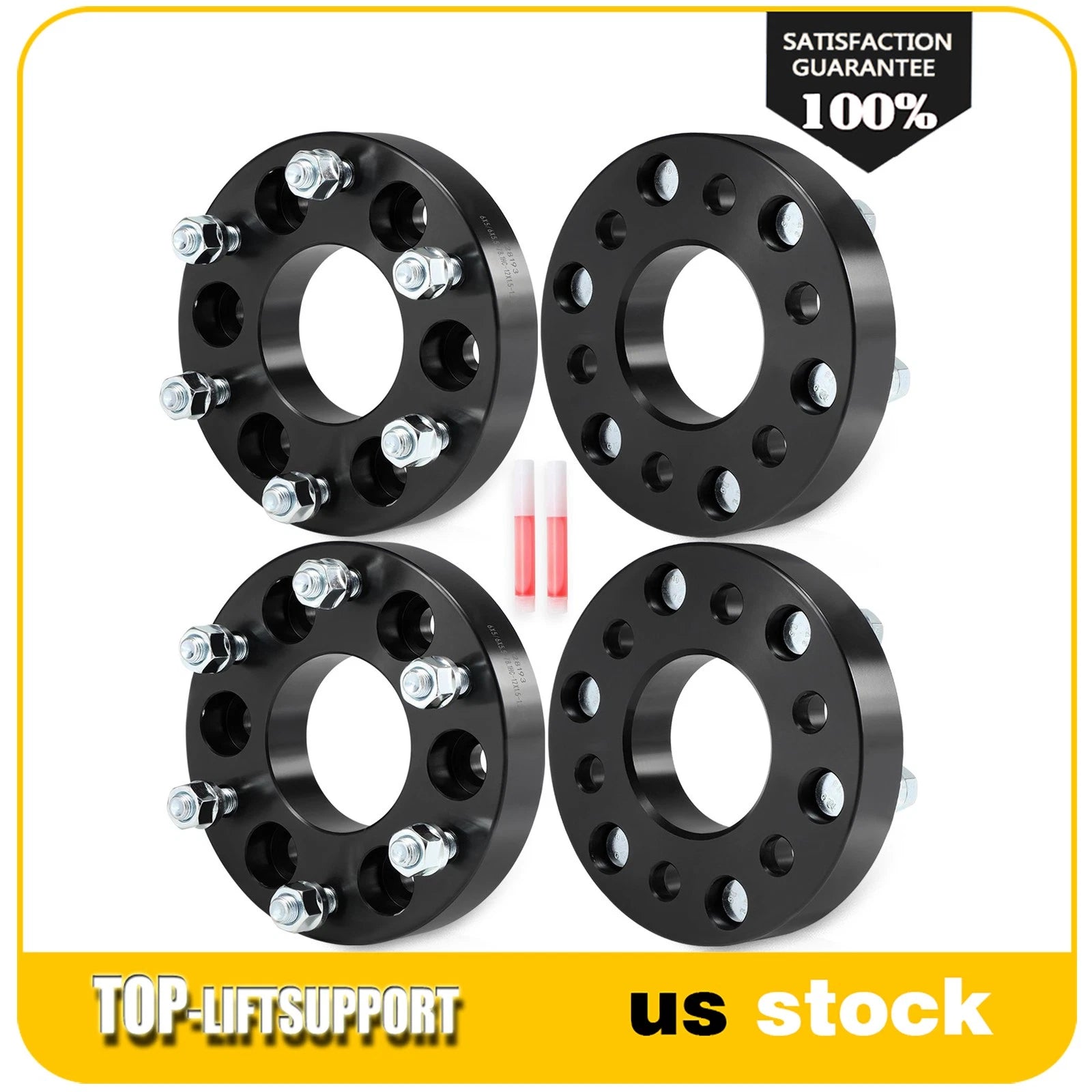 Set of 4 Wheel Adapters for Chevrolet GMC 6x127 to 6x139.7