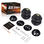 Set of 2 Rear Air Ride Spring Brackets & 2600 Bags for Chevy C10 (1963–1972)