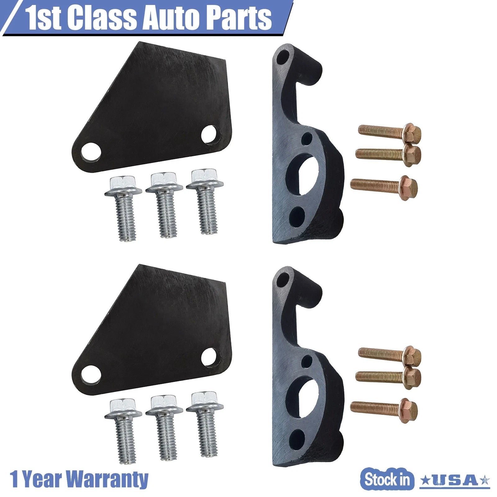 2X Exhaust Manifold to Cylinder Head Repair Clamps for Chevrolet Express