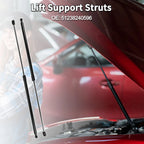 Set of 2 Front Hood Lift Supports Struts No. 51238240596 for BMW 745i/745Li (2002–2005)