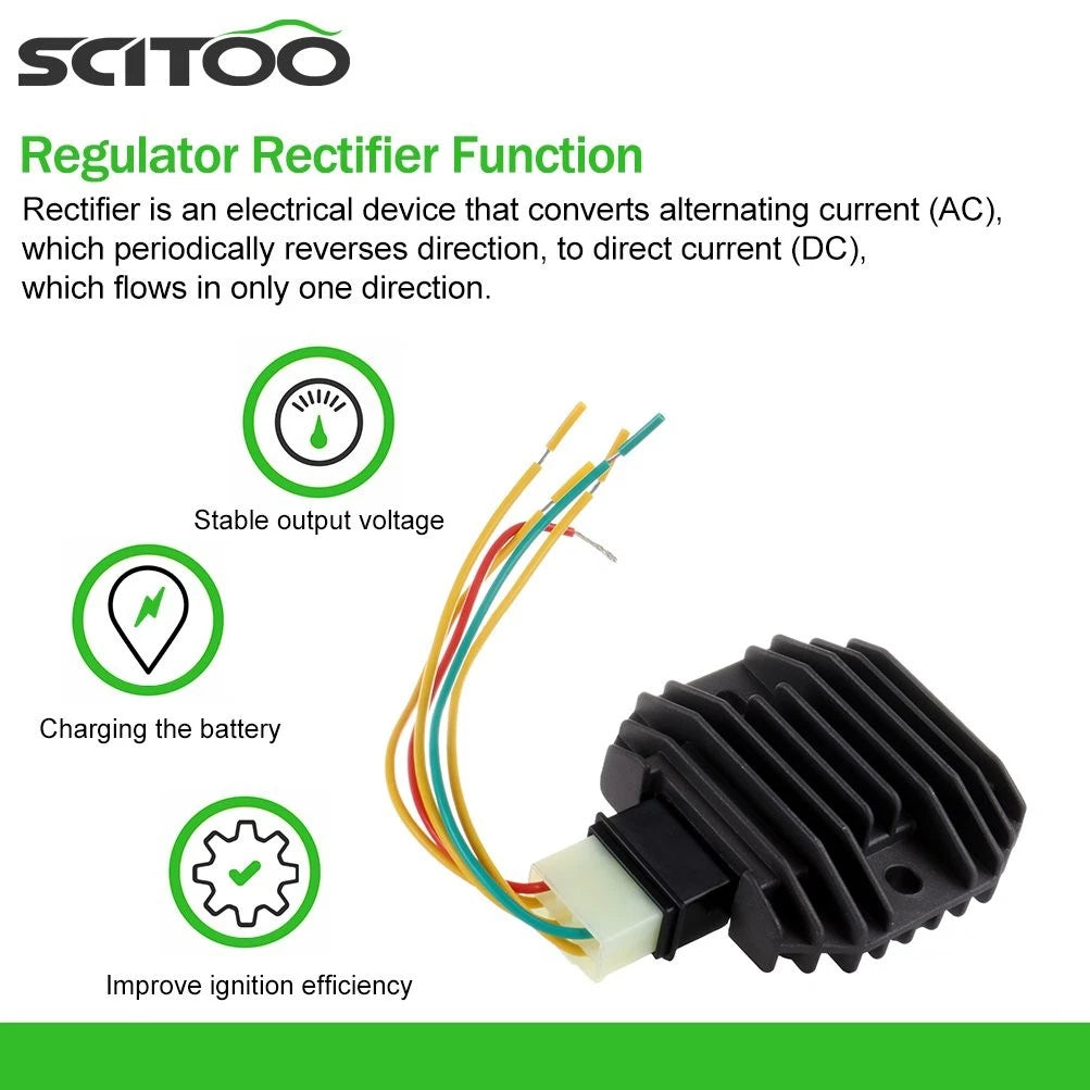 Voltage Rectifier Regulator for Yamaha FZ6 FZ6N FZ6S FZR600 TDM850 YZF R1 (2004–2016)