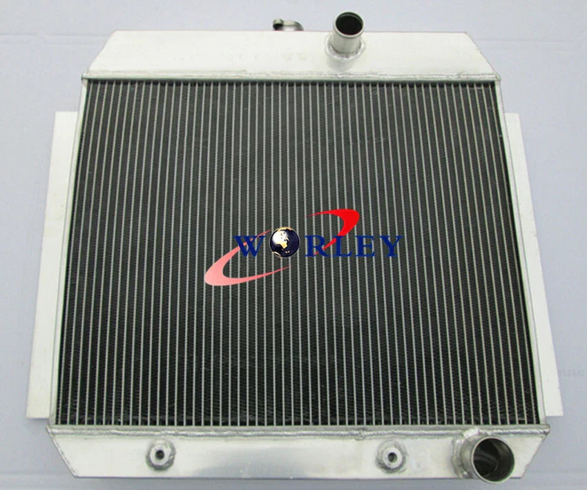 3 Row Aluminum Radiator + Fan for Chevy 1951-1954