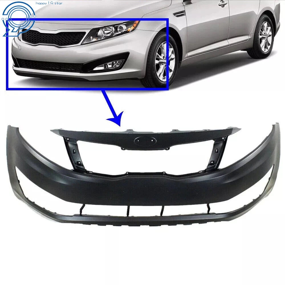 Primed Front Bumper Cover for Kia Optima (2012–2013)