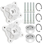 Front Wheel Hubs & Bearings & Studs for Polaris RZR 570 800 RZR S 800 (2008–2014)