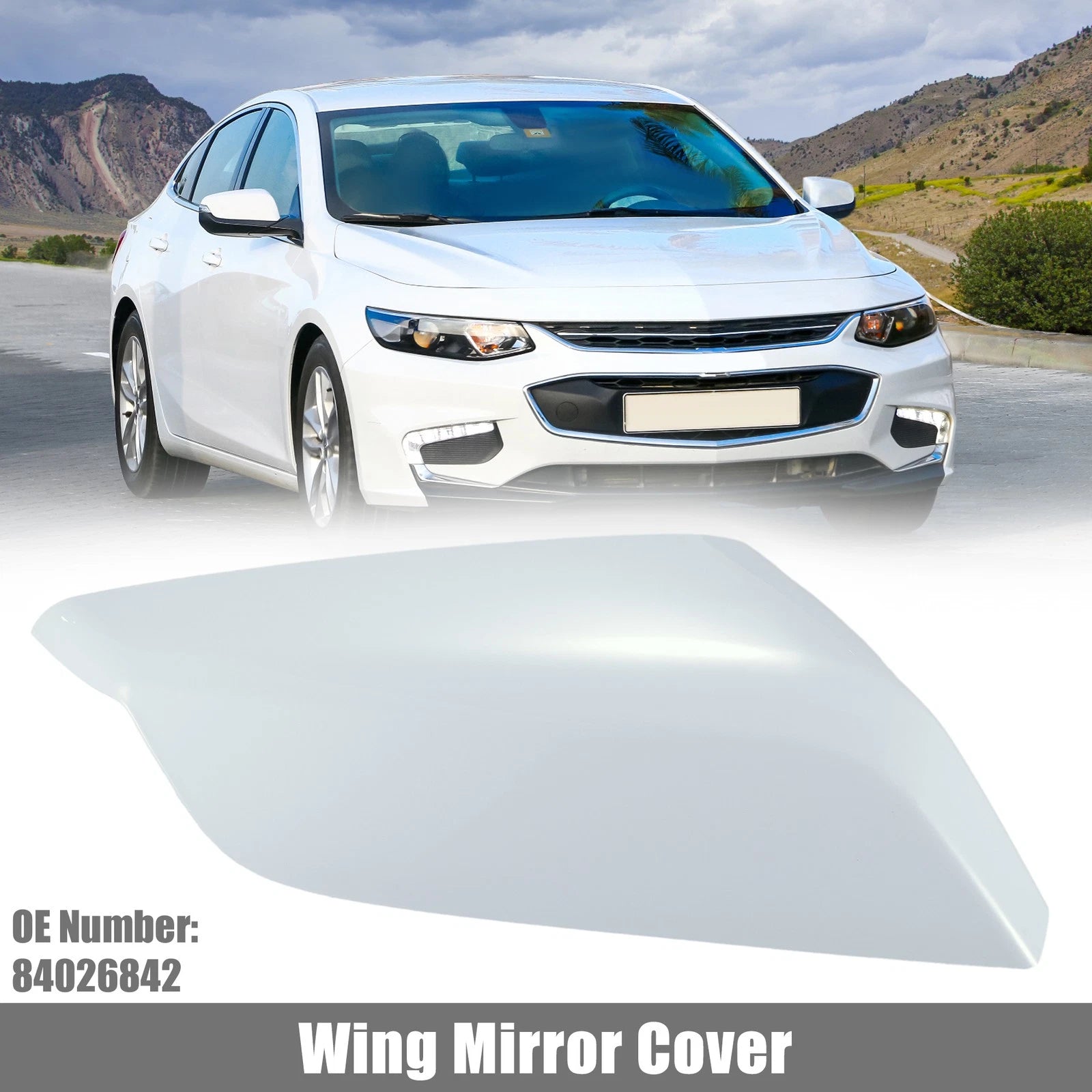 Right Side Door Wing Mirror Cover for Chevy Malibu (No. 84026842)