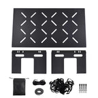 Cargo Shelf Rack with Stretch Net for Jeep Wrangler JK JL (2007–2026)