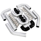 3" Aluminum Intercooler Piping U-Pipe Kit with Coupler & T-Clamps