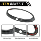 Carbon Fiber Tailgate Emblem Badge Cover for Ford Ranger (2023–2024)