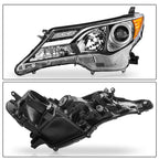 Halogen Headlight Chrome for Toyota RAV4 (2013-2015)