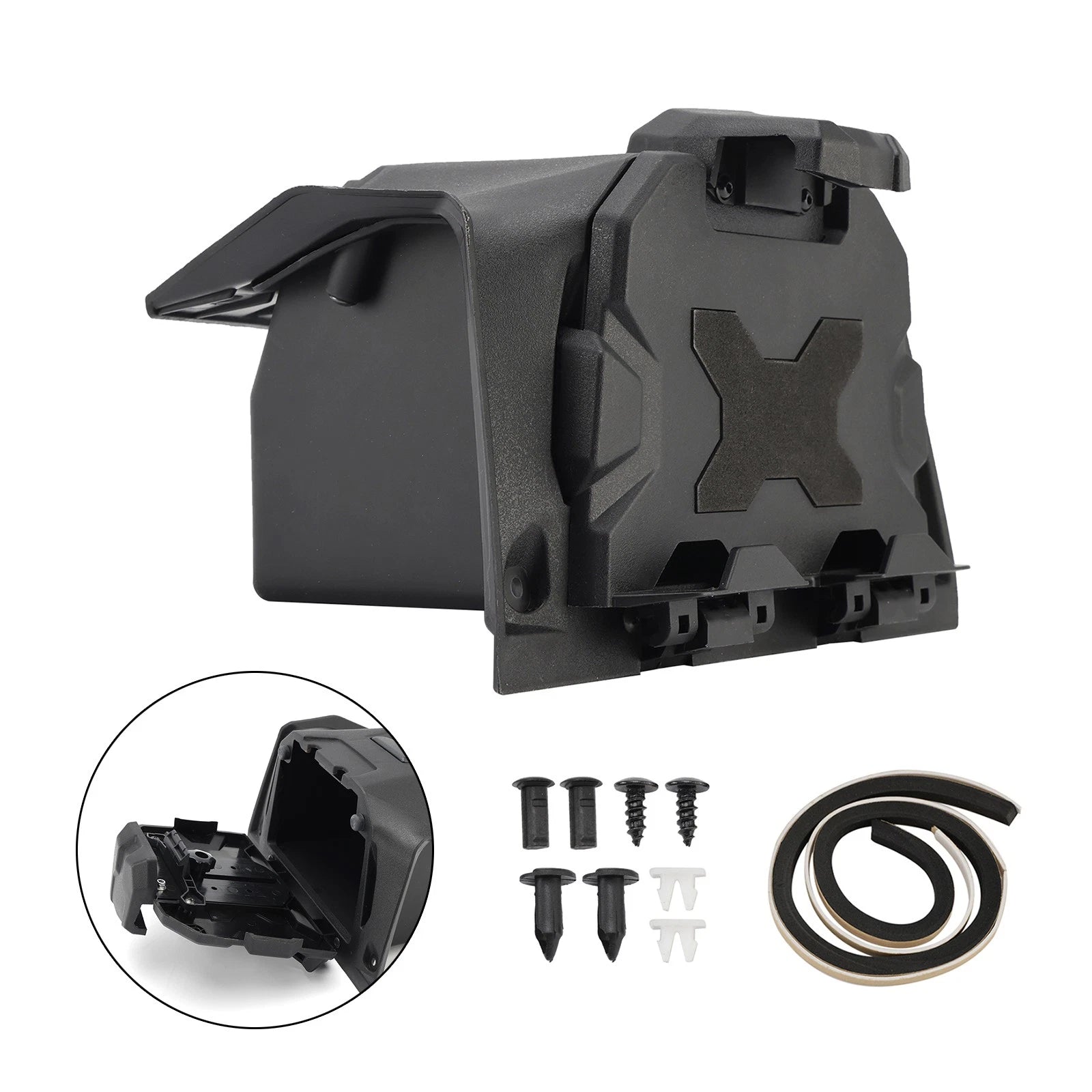 Universal Tablet Holder Storage Box for Polaris RZR XP 1000 Turbo (2019–2023)