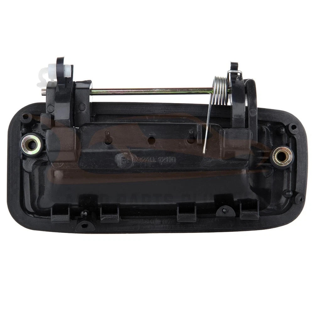 Door Handle for Toyota Corolla/Prizm (1988–1992) Black Exterior Rear Left