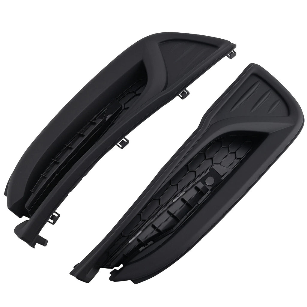 Set of 2 Front Bumper Fog Light Grille Covers for Honda Civic 2013–2015
