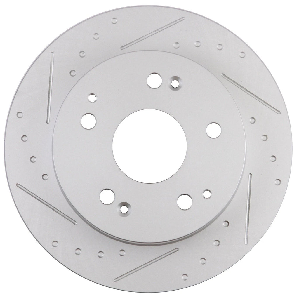 Front & Rear Slotted Brake Rotors Discs for Honda Accord (1998–2002)