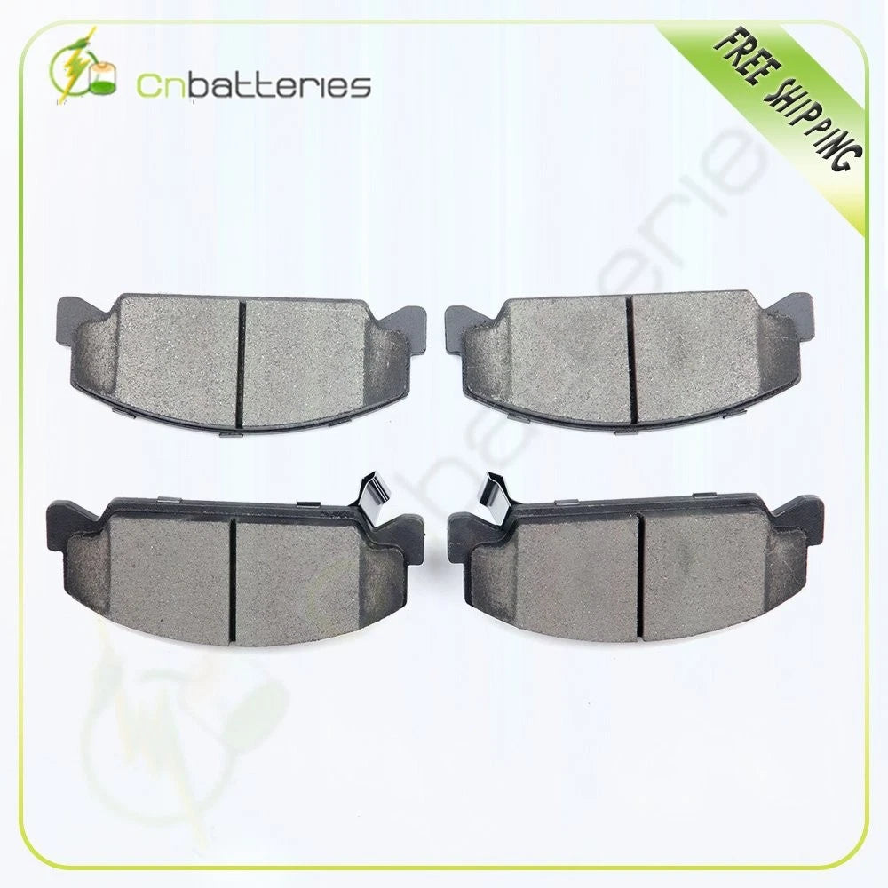 4X Front Ceramic Brake Pads for Honda del Sol CRX Accord Civic (1992–1997)