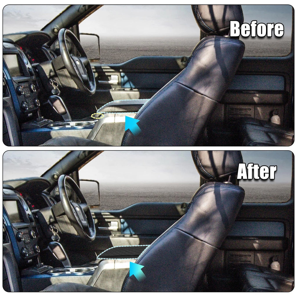 Center Console Lid Armrest Cover for Ford F150 (2009–2014) Black