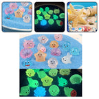 Set of 50 Mini Resin Luminous Sea Creature Figurines