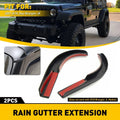 Water Rain Diverters for Jeep Wrangler JK (2007–2017)
