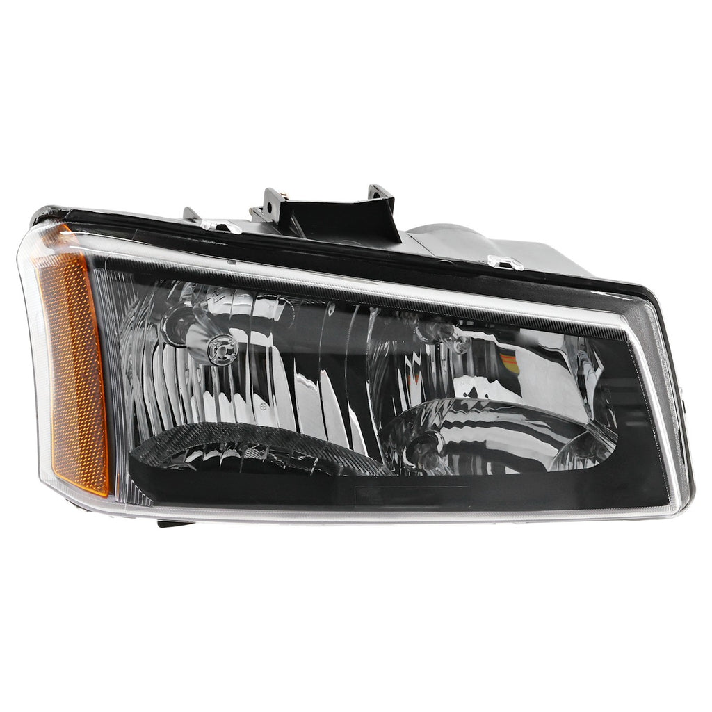 Passenger Side Headlight for Chevrolet Silverado 1500 (2003–2006) Smooth Reflector