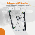 Electric Front Right Window Lifter for Nissan Rogue (2008–2013) 80720JM01A