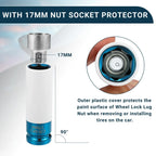 Wheel Lock Lug Nut for BMW with Protector Socket - 1 Set