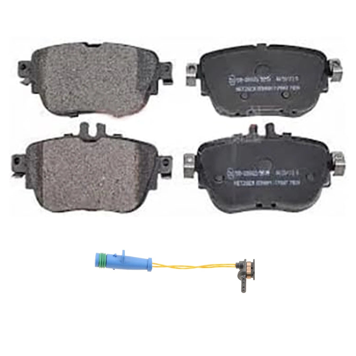 Hella Rear Low-Met Disc Brake Pad w/Sensor for Benz W213 E300 E350 (2017–2020)