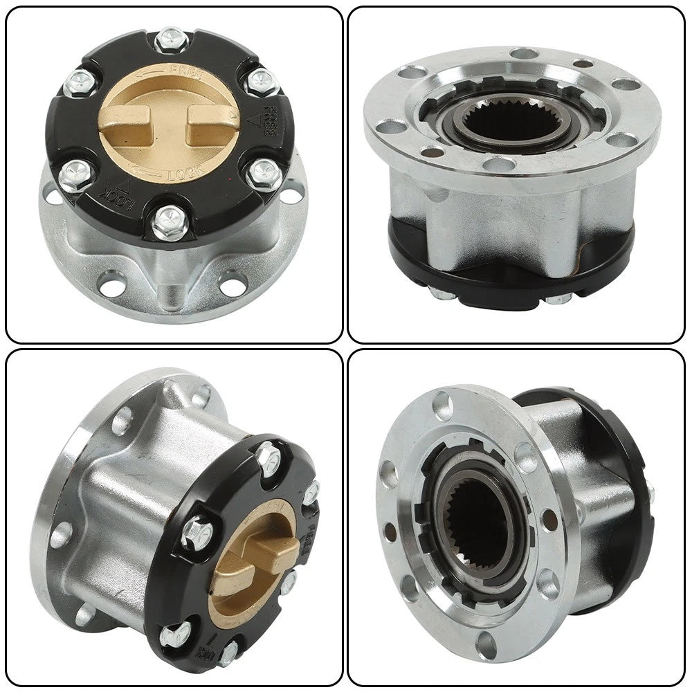 2PC Wheel Hub Locking Manual for Toyota Land Cruiser HJ60 (1981-1987)