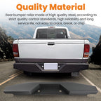 Rear Step Bumper for Ford Ranger (1993–2001, 2011) - Black Steel