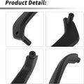 Car Interior Door Handle Manual Window Panel Left + Right for Ford Fiesta (2011-2020)