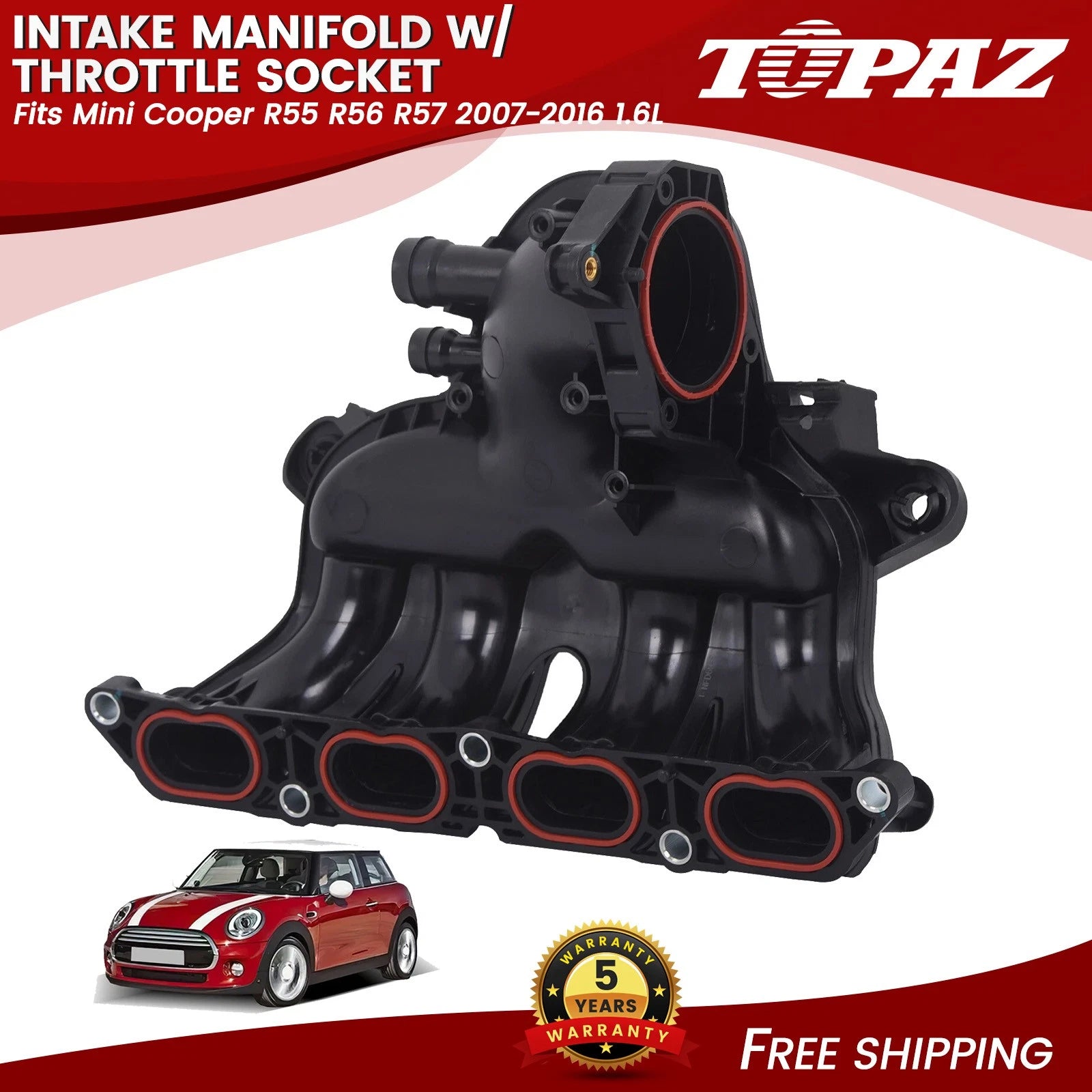 Intake Manifold for Mini Cooper R55 R56 R57 (2007–2016)