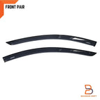 Weather Shield Window Visor Rain Guard for Mazda 3 Hatchback (2014-2019)