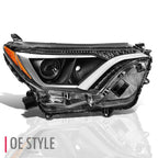 Passenger Right Projector Headlight for Toyota RAV4 (2016–2018) TO2503247