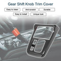 ABS Gear Shift Knob Cover Sticker for Honda CR-V 2023-2024 Carbon Fiber