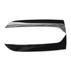 Rear Window Side Spoiler Canard Trim for VW Tiguan 2007-2016 BLACK