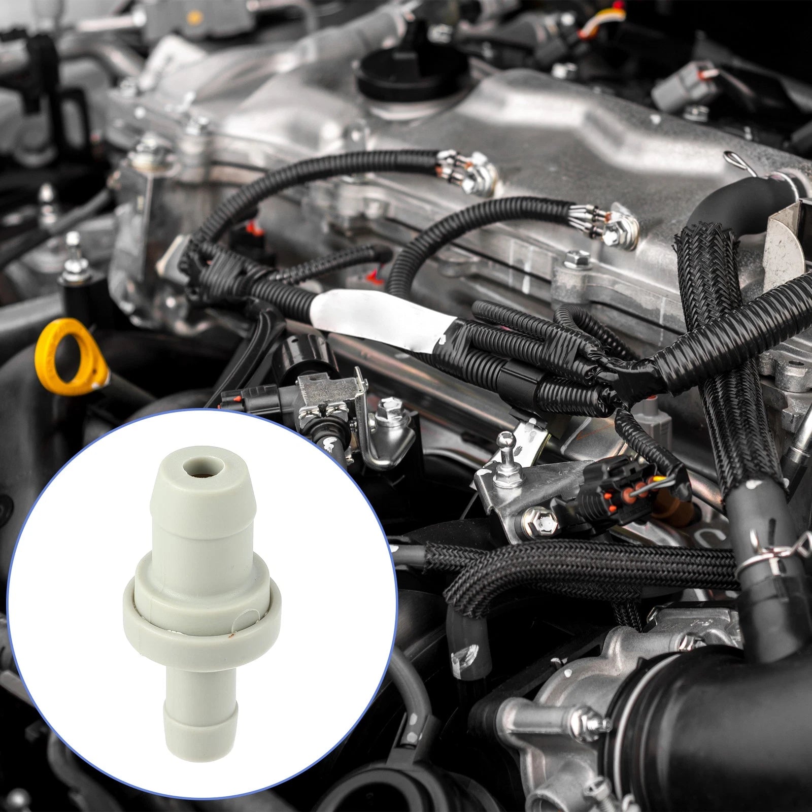 PCV Valve Grommet Kit for Toyota Corolla (1993–1997) No. 1220415050/9048018001